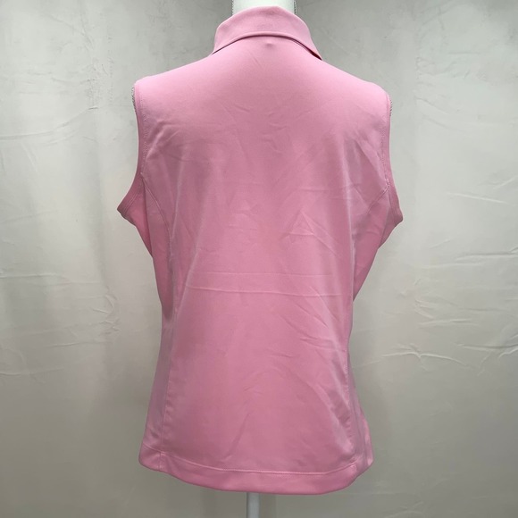 Nike Golf | Pink Sleeveless DriFit Shirt, Size L - Picture 2 of 3